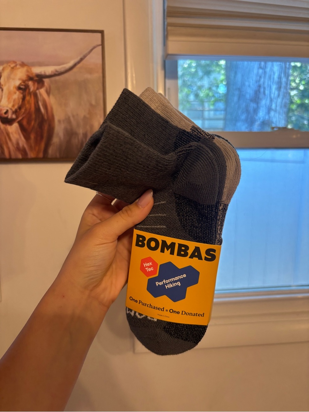 Bombas Performance Hiking Quarter Socks 3-Pack – Olive Shade Mix (Women’s Medium